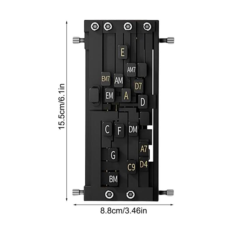 Cord Presser For Acoustic Guitar Guitar Chord Assistant Tool Portable Tool Aid Trainer Learning System For Band Lessons Studio