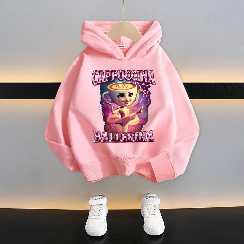 

Итальянский маразм Детская толстовка Смешная мультяшная графика Тонкие свитшоты Tung Tungtung Sahur Повседневная одежда Топы с длинными рукавами Одежда для мальчиков 100