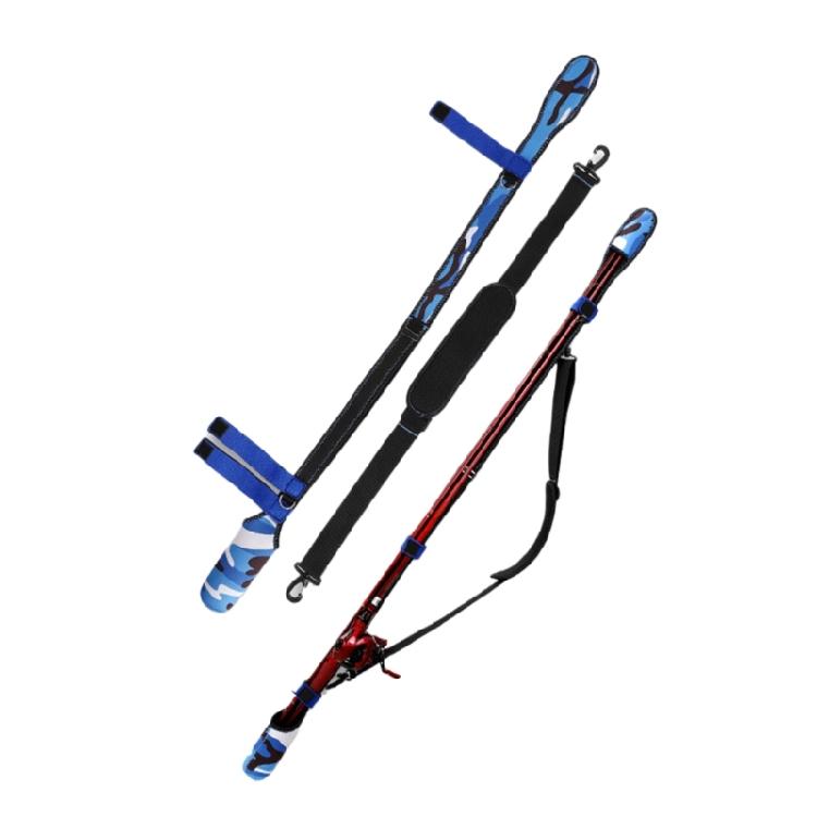 Fishing Sleeves Belt Rod Protector Replacement Fishing Rod Tip Covers Carrying Strap Length Adjustable Rod Cover