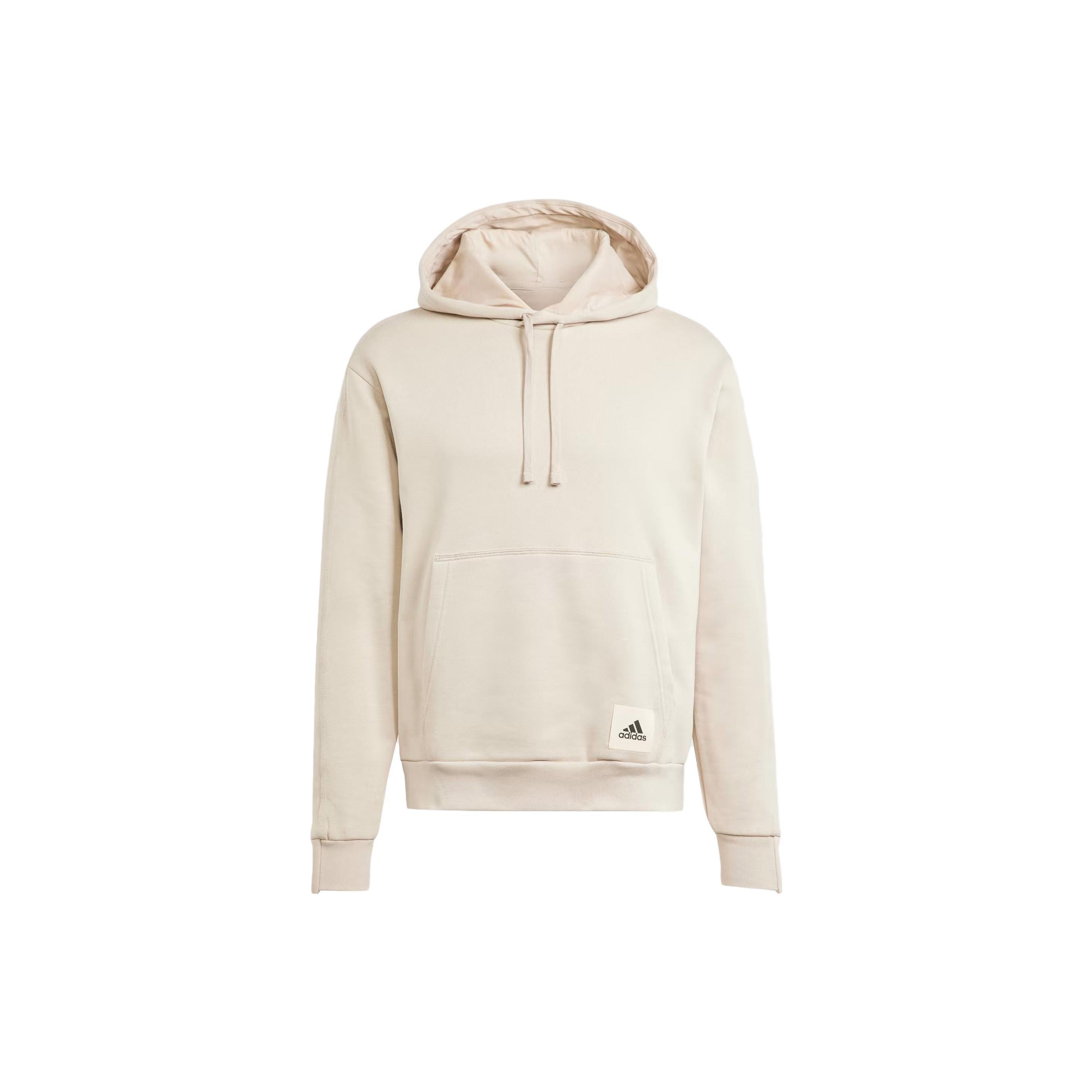 adidas Lounge Fleece Hoodie  Wonder Beige  Men s IM0478 M