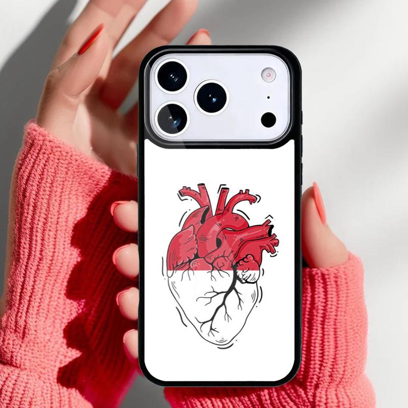 Indonesia Passport Flag Map Phone Case for iPhone 17 16 15 14 13 Pro Max Back Cover for 12 11 Pro Coque