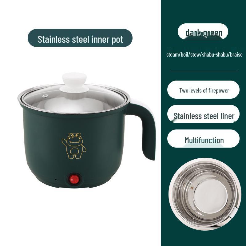 

Multi-Functional Electric Cooking Pot: Compact & Versatile for Dorms & Quick Meals