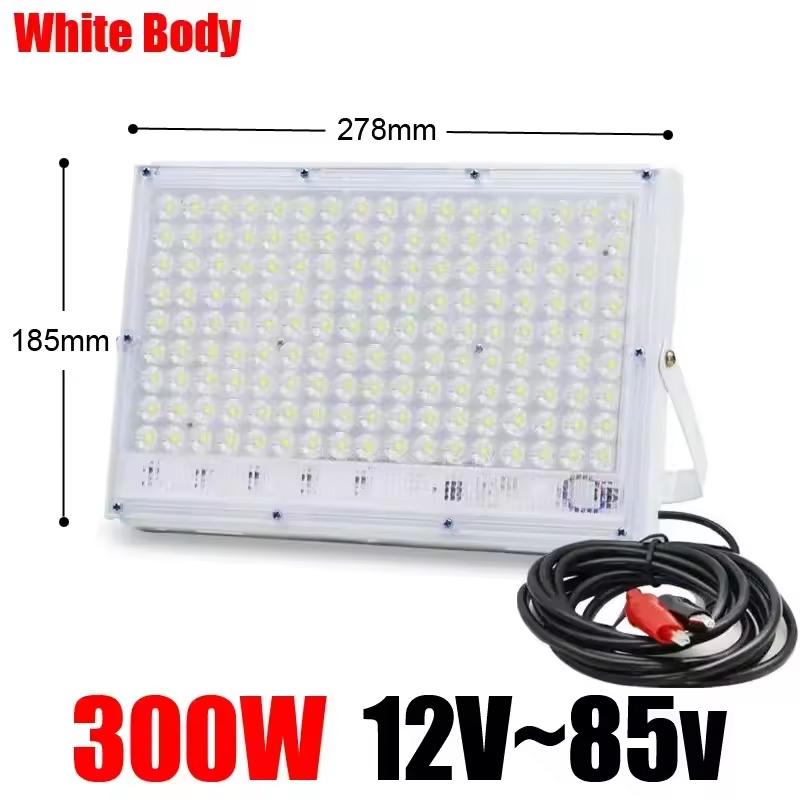 LED Floodlight 50/100/150W Outdoor Wall 220V Black/White Body Flood Lamp Street IP65 Waterproof Garden Square Spotlightled