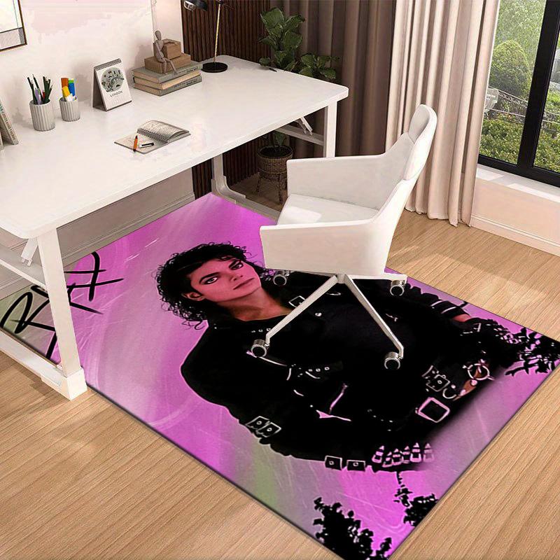 Michael muisc Carpet, Chair Rug,Rug for Office Bedroom living rooms, Doormat decor Fan Gift Christmas Gift
