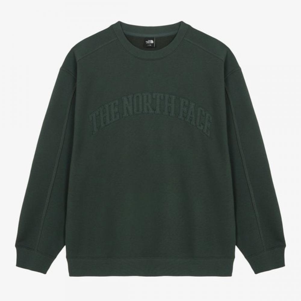 The North Face Men S Kinetic Fleece SweatShirt Dark Khaki Nm5mr54c DARK KHAKI/090