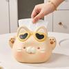 Cute Tissue Box Ceramics Napkin Storage Box Craft Paper Box Coffee Shop