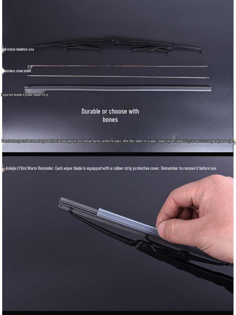 Chenglong Wiper Blade for H5/H7, Longka M5, Balong M7, Jinniu T5/T7L3, M3 Series