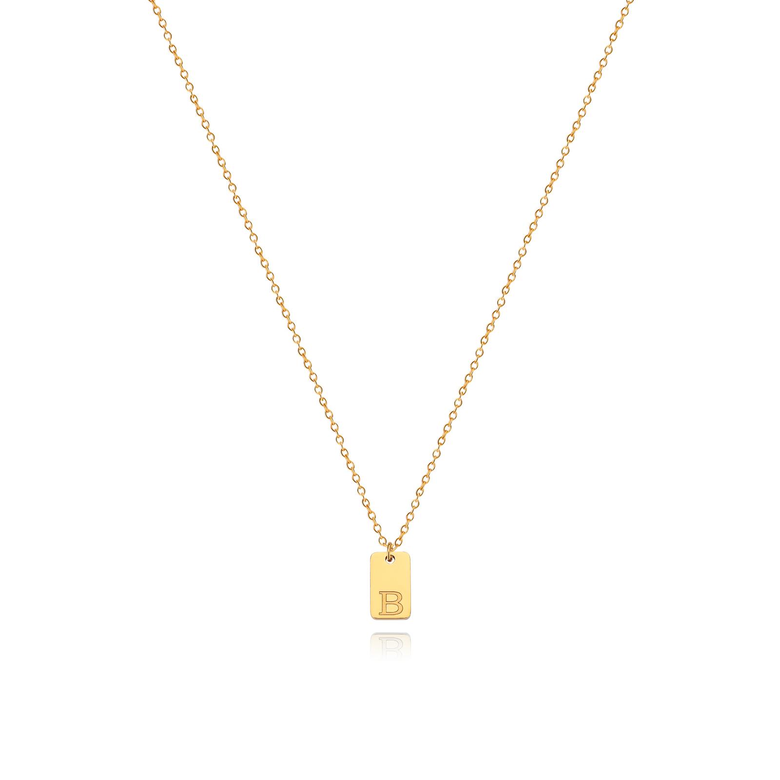 

Буквенные Геометрические Подвески Ожерелья Для Женщин Нержавеющая Сталь Инициал Цепочка Чокер Шарм 2022 Свадебный Циркон Подарок 45CM