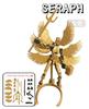 Six-Winged Angel 3D Printed Movable Doll: 13 Joints, 3rd Gen Mannequin for DIY Decompression