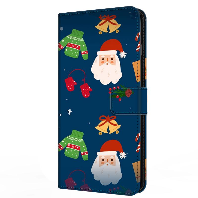 Leather Case For Honor 300 Honor300 Ultra Card Stand Book Cover For Magnetic Wallet Phone Bumper Merry Christmas Shell Flip Para