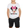 Disney Minnie Mouse Red Nose Day Kids T Shirt. 50% Goes To Charity
