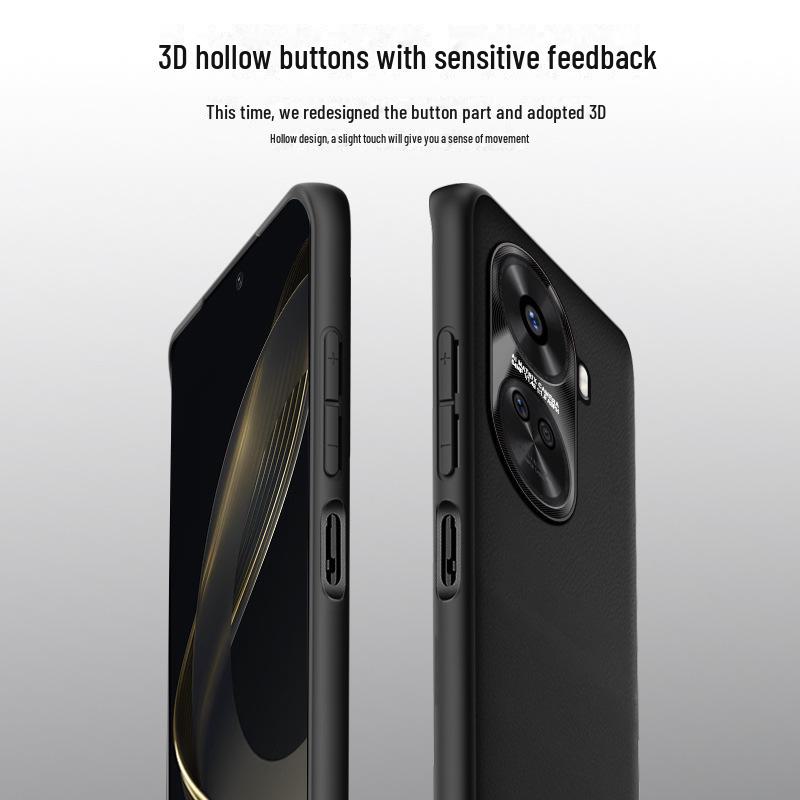 Huawei Nova11se Liquid Leather Protective Case - Anti-Fall & Dirt-Resistant Cover