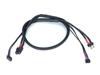 SQUARE LiPo Charging Cable, XT60/T2P Connector, 600mm, SGC-108