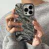 3D Curly Wavy Texture Phone Case For For Iphone 17 Air 16 1 14 Plus 13 Pro Max Soft Shockproof Phone Back Cover