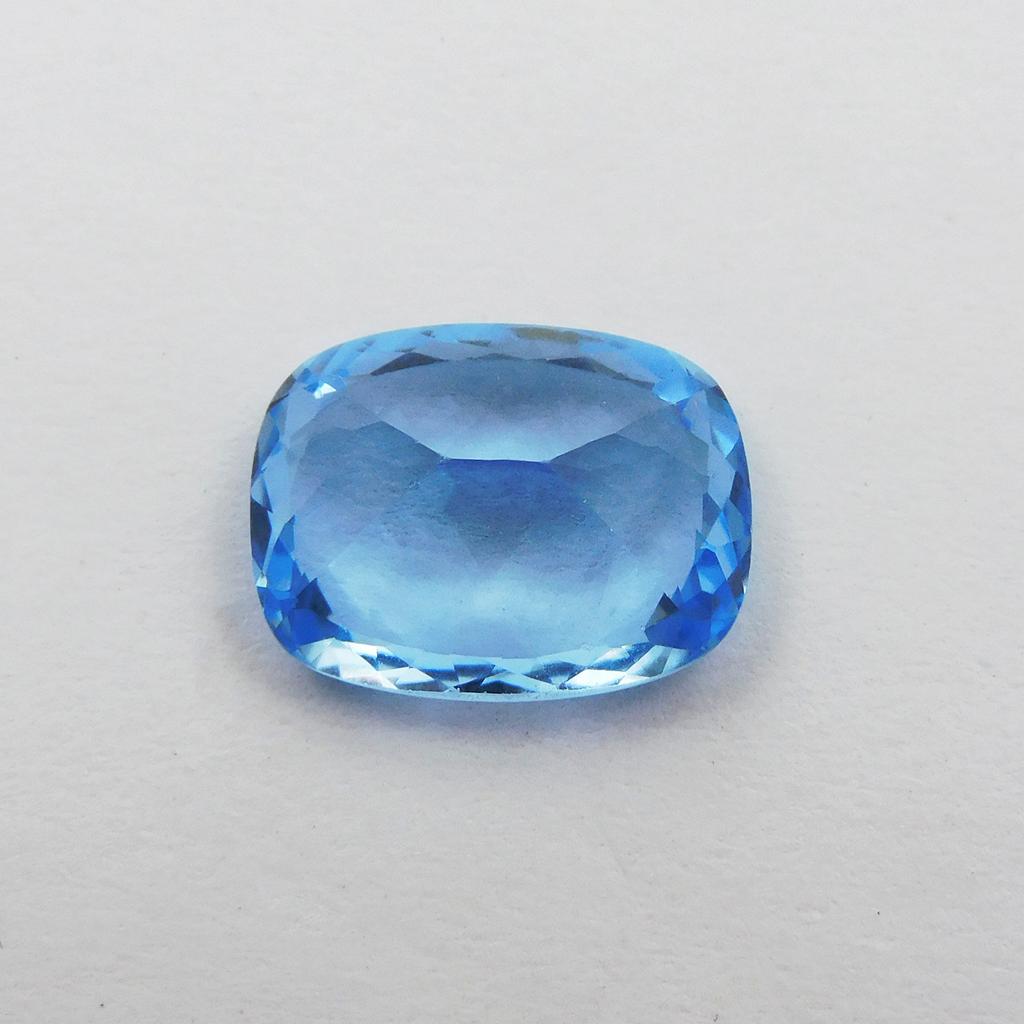 CERTIFIED 7.65 Ct Cushion Shape NATURAL Loose Gemstone Blue Color Sapphire P-1132-S