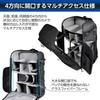 HAKUBA Camera Bag GW-ADVANCE Tank Facegate Backpack 26 AZ Black AMZSGWATKFGBP26 4-way Access, Full Front Opening for Easy Viewing 4977187005165