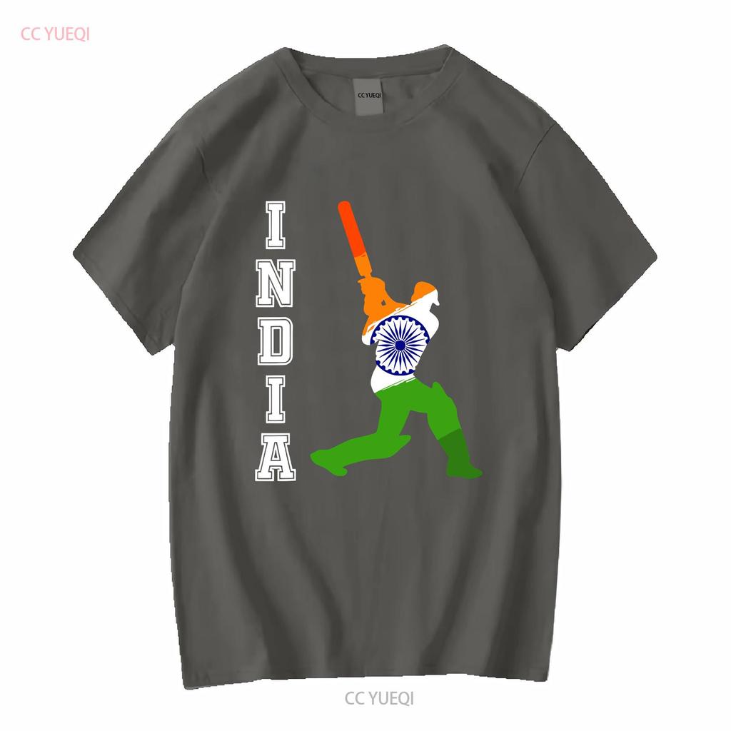 Indian Cricket Jersey India Team Lover Supporter T Shirt SweaT 16721 vintage Washed Casual Soft Stylish Slightly Unisex