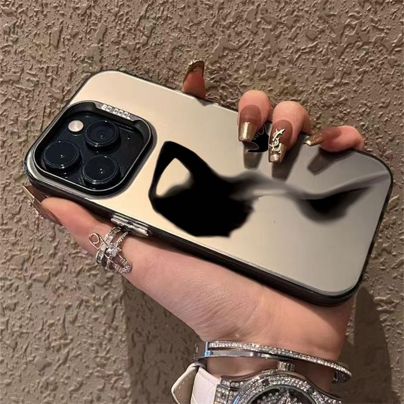 Art Hug Sexy Silhouettes Phone Case For iPhone 15 13 12 11 14 Pro Max Mini XR XS 7 8 Plus SE Plating Matte Lens Protection Cover
