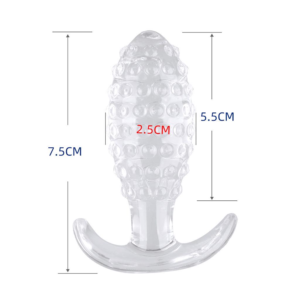 Soft Spike Wearable Jackfruit Butt Plug - Alternative Anal Toy for Women