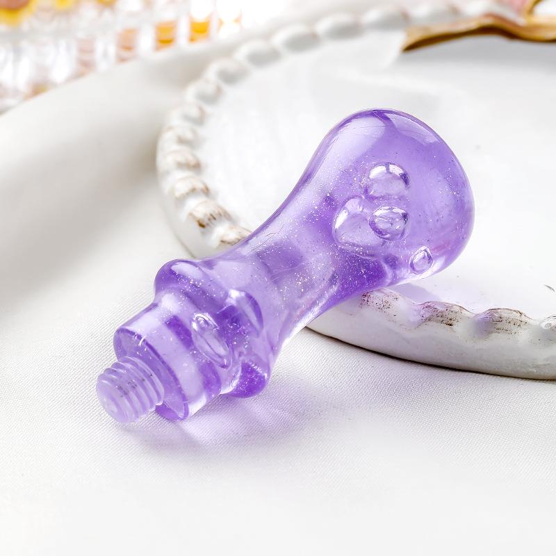 Sealing Wax Non-Stick Spoon Anti-Hot Wood Handle Retro Wax Stamping Spoons Fire Paint Melting Firing Stamp Metal Tool