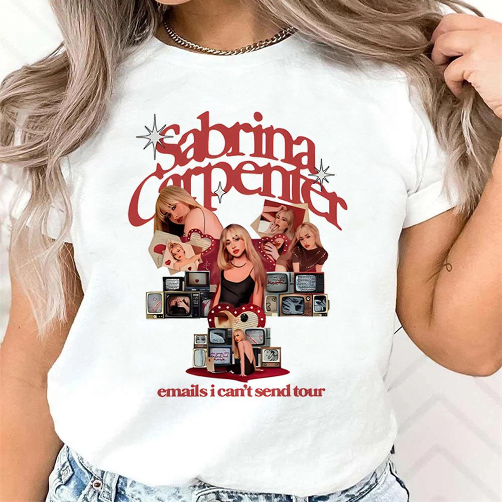 

Sabrina Carpenter tshirt Women Grunge graphic Vintage 2000s tshirt 2000s Pop Culture graphic Women Vintage hip hop 4XL