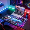 Custom Name Personalized Jinx Pattern Mousepad, Laptop PC Desk Mat, Decorative Desk Mat for Home Keyboard Pad Gift