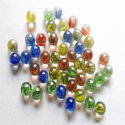 Pinball Machine 14mm Solitaire Toy Colorful Machine Beads Bouncing Ball Glass Marbles Glass Ball