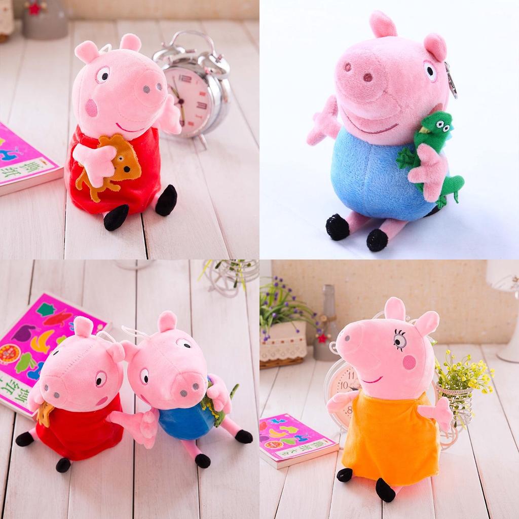 Peppa Pig Plush Toy Family Set With Pp Cotton Fill For Kids Birthdays And Sleep Time