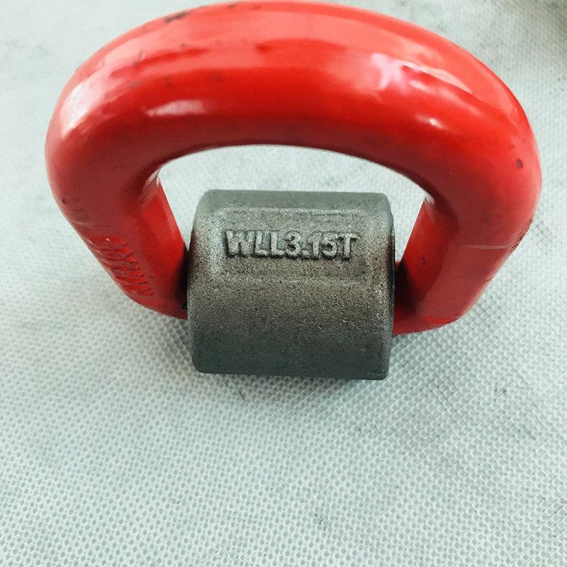 G80 High-Strength Die-Forged D-Ring Lifting Lug for Mold Welding