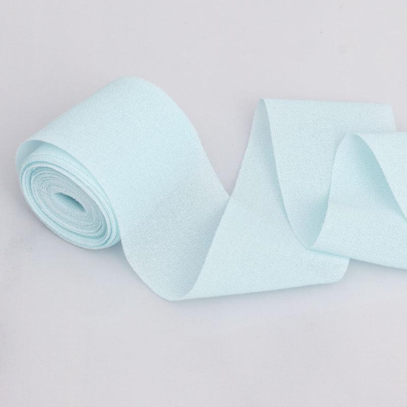 4cm Snow Textile Ribbon Transparent Mesh Ribbon Headdress Hair Band Bow Material Colorful Ribbon Ribbon Wedding Gift Ribbon Bow DIY Flower Handmade