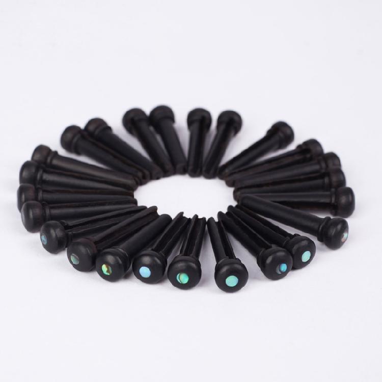1/6Pcs Acoustic Guitar Bridge Pins Replacement Guitar Bridge Saddles Nut String Studs for Acoustics Folk Guitar Ukuleles