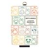 Gourmandies Miffy Animals IC Card & Case, All-Over Print, MF-514B
