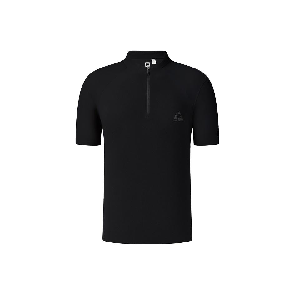 Fila Explorer FW25 Outdoor Series Athletics Solid Color Casual Comfortable Short Sleeve T-Shirt Men Tops A11M537104F-BK