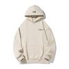 400G heavy trendy brand embroidered hooded sweater men's and women's spring loose and versatile jacket