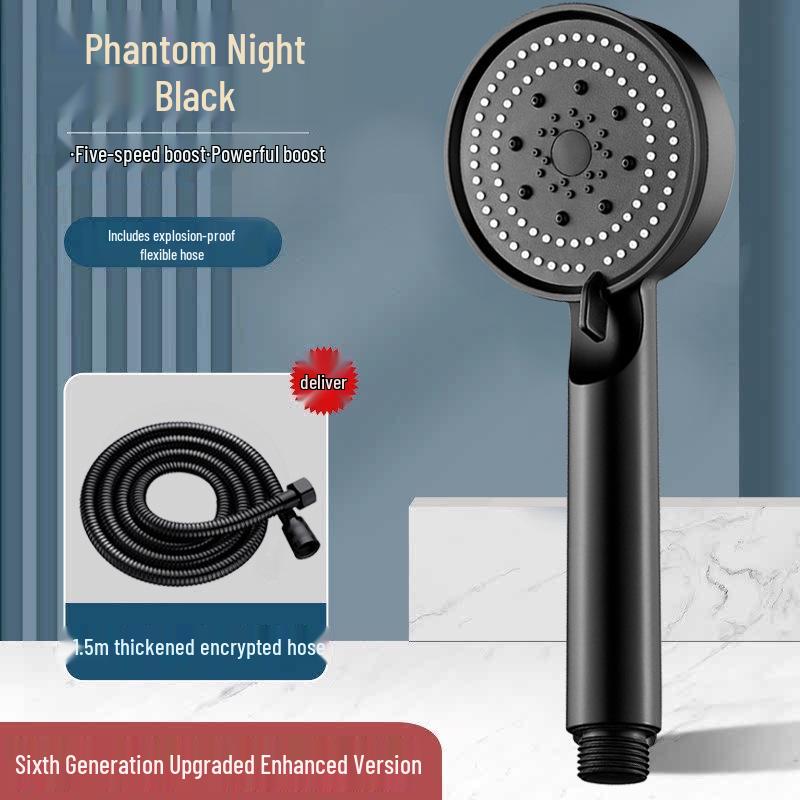 

Ручной душ и набор смесителей с 5 режимами высокого давления Default