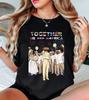2026 Bad Bunny Together We Are America T-shirt Men and Women Summer Cotton Y2K Clothing Casual Fashion Short Sleeved Tee Streetwear