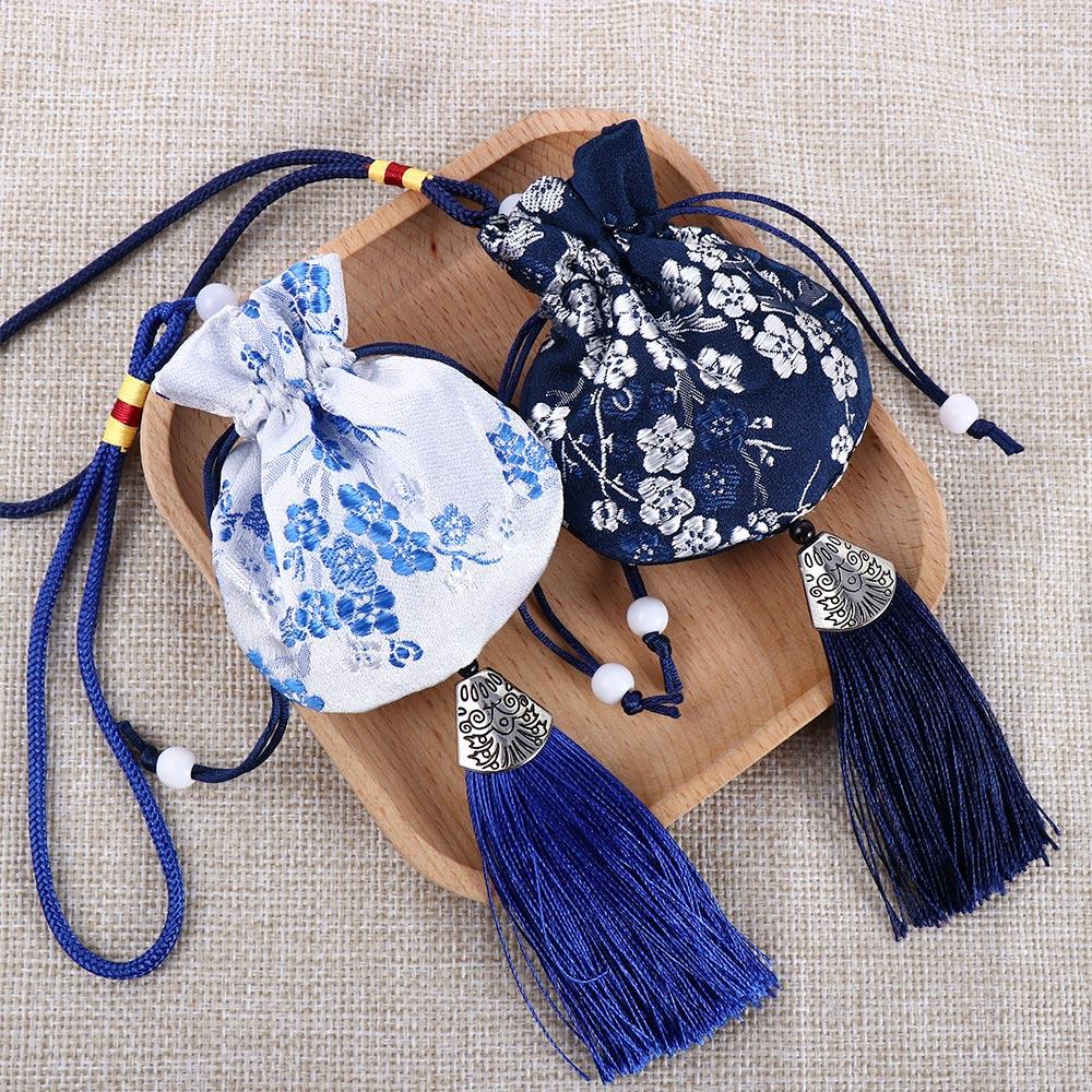 Pattern Car Hanging Dragon Boat Festival Bag Women Sachet Jewelry Storage Bag Chinese Style Sachet