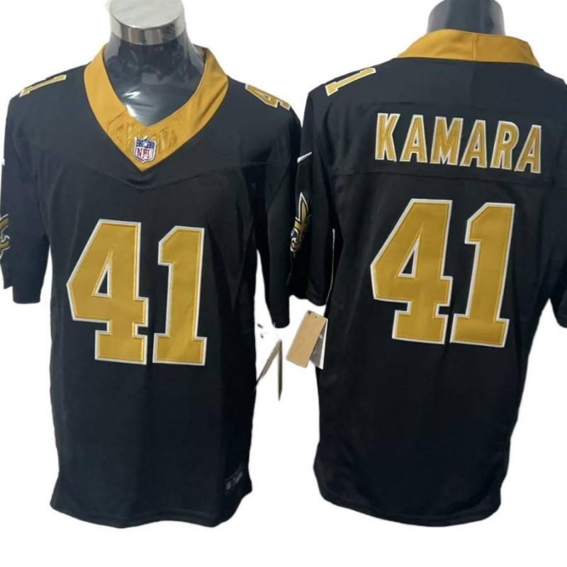 Fotbalový dres New Orleans Saints Vyšívaný Sportovní Fanouškovské Oblečení na Den Zápasu