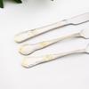 16Pcs Vintage Carved Gold Cutlery Set Western Stainless Steel Dinnerware 4 Colors Flatware Spoon Knife Fork Tableware Kitchen Silverware