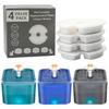 2L Automatic Drinking Bowl with LED Light Filtring Water Drinker Mute Smart Water Feeder Pet Watering Supplies