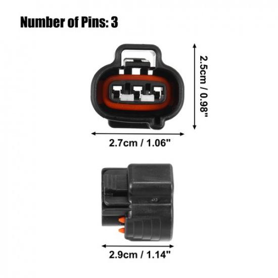 Piece of 1 Speed Sensor Connector Adapter Plug Clip Kit Replace Fit for Toyota