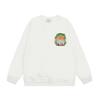 Casa spring and summer fantasy door starry sky castle casa letter long sleeve crew neck sweater couple T-shirt men and women couples