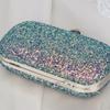 Evening Pink Clutch Designer Bags Women Luxury  Purse Bling Sequins Handbag  Fashion Shoulder Crossbody Small Phone Bag