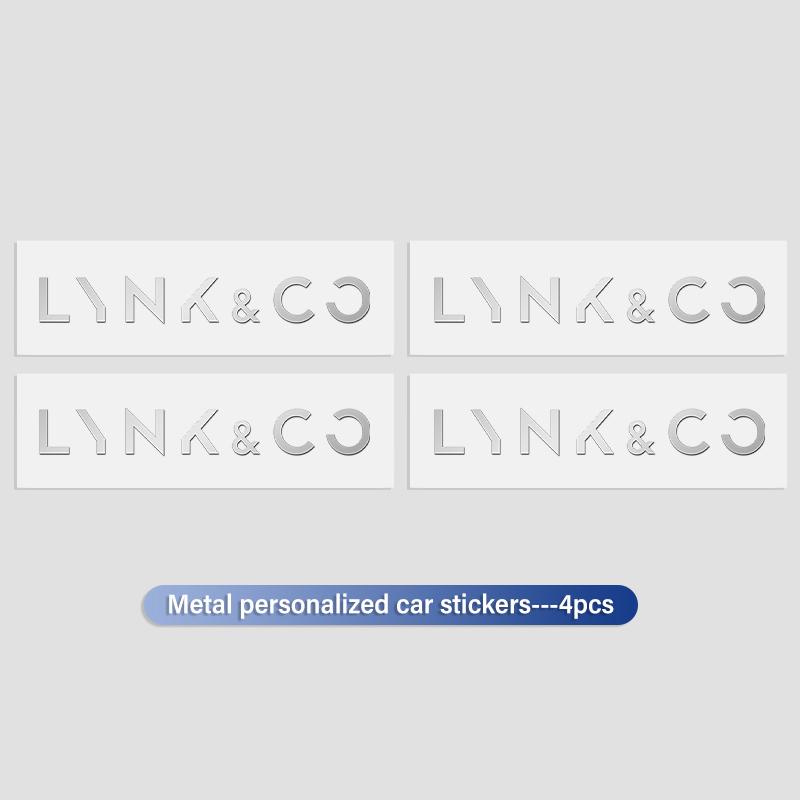 

Universal Car Logo Emblem Badge Metal Sticker Decal Accessory For LYNK&CO EM-P 01 05 03 09 02 04 06 07 08 PHEV MHEV