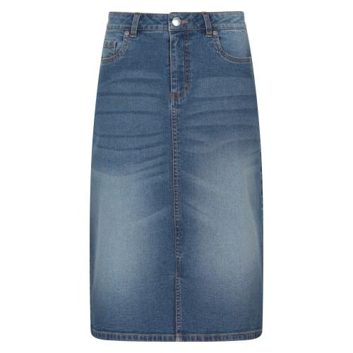 Mountain Warehouse Womens/Ladies Ash Denim A-line Skirt