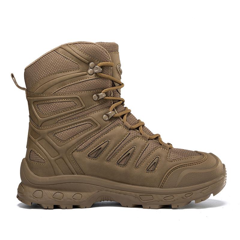 Outdoor Sports Climbing Boots Winter Training Men's Field Tactical Desert Boots Wear-resistant Military Training