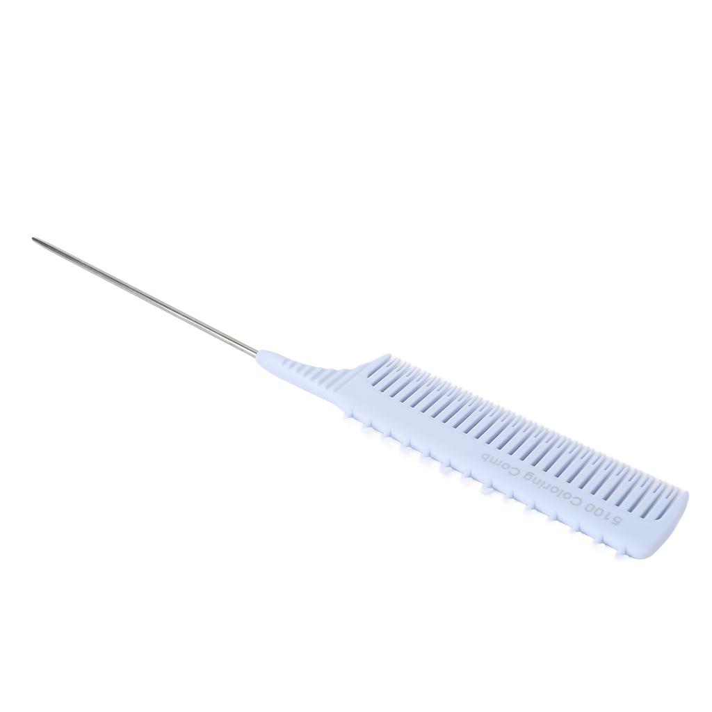 Highlighting Clip Comb Teasing Foiling Salon Straightening Hair Clip Styling Weaving Rat Tail Parting Combs for Unisex