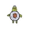 Cartoon Comedy Animation Enamel Pin Cute Cat Crocodile Equali-tea Spread Positivitea Brooch Lapel Badge Jewelry Gift for Friends