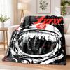 Foo Fighters Flannel Throw Blanket Soft Warm Cozy For Sofa Bed Indoor Home Bedroom Use