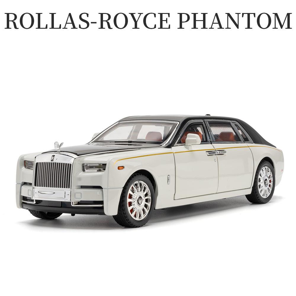 

1:18 Rolls Royce Phantom Starlight Headliner Alloy Car Diecasts & Toy Vehicles Car Model Sound and light Car Toys For Kids Gifts